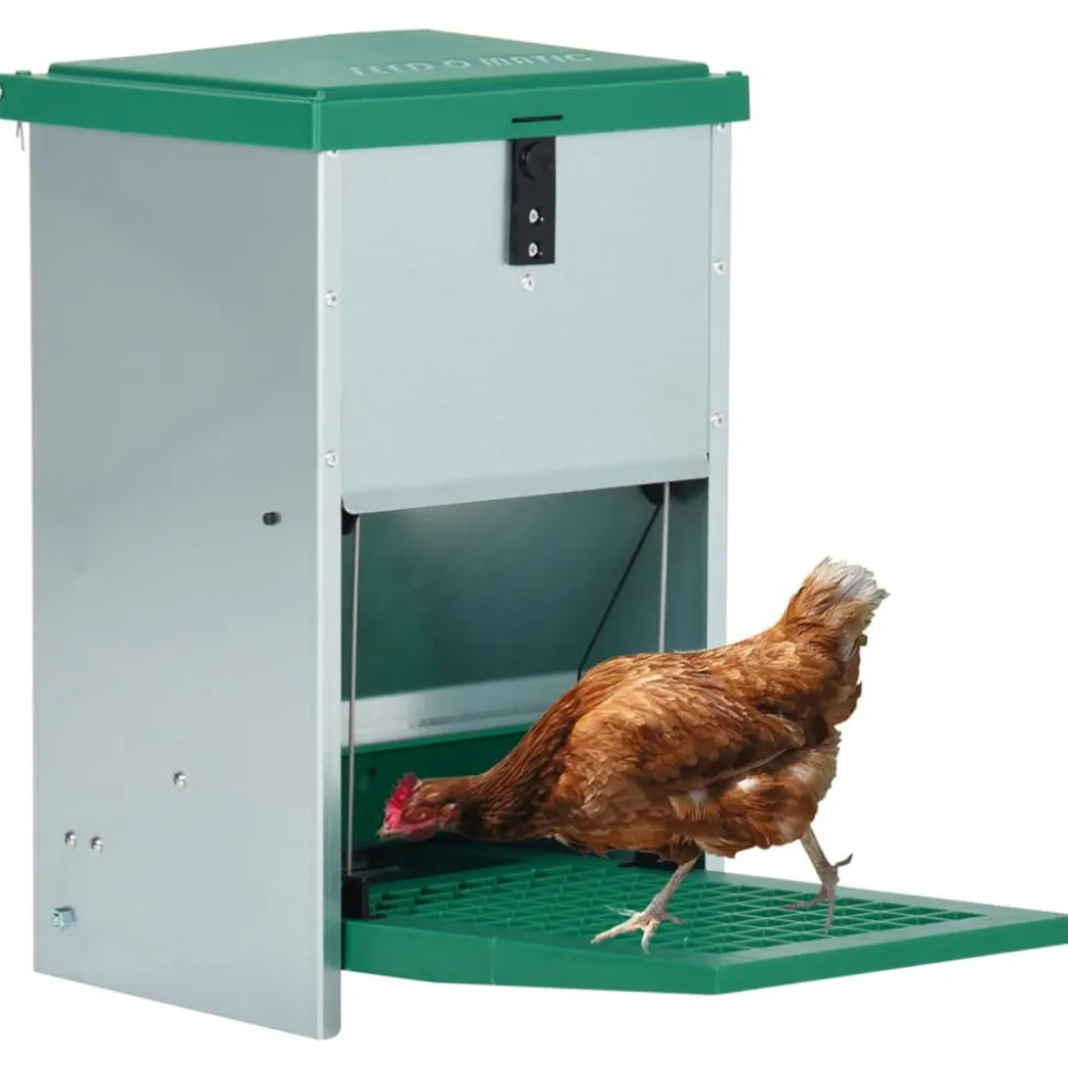 VIDAXL - Mangeoire automatique pour volaille avec pédale 8 kg