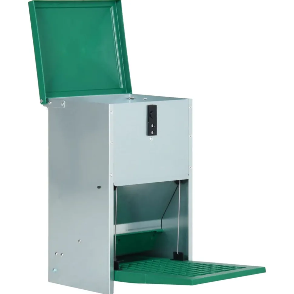 VIDAXL - Mangeoire automatique pour volaille avec pédale 8 kg