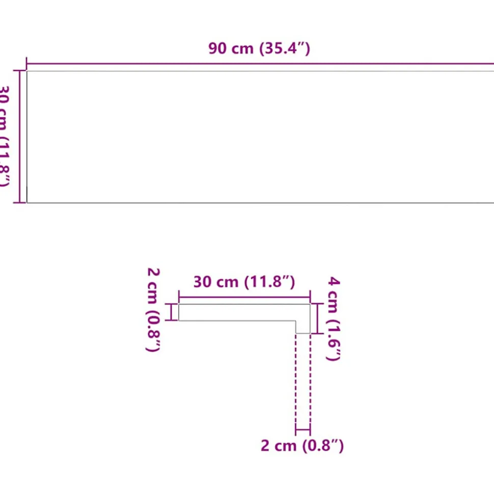 VIDAXL - Marches d'escalier 12 pcs marron clair 90x30x2 cm chêne massif