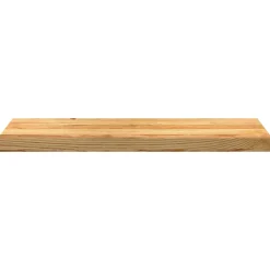 VIDAXL - Marches d'escalier 4 pcs marron clair 80x25x2 cm chêne massif