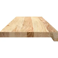 VIDAXL - Marches d'escalier 20pcs non traité 90x30x2cm bois chêne massif