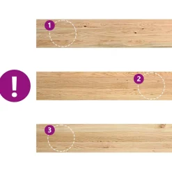 VIDAXL - Marches d'escalier 20 pcs non traité bois de chêne massif