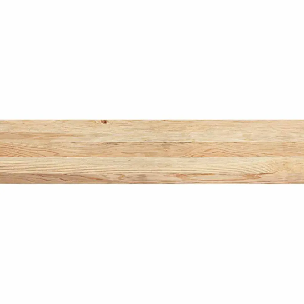 VIDAXL - Marches d'escalier 2 pcs non traité bois de chêne massif