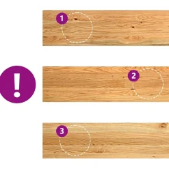 VIDAXL - Marches d'escalier 2 pcs marron clair 90x30x2 cm chêne massif