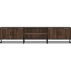 VIDAXL - Meuble tv chêne marron 180x35x41 cm bois d'ingénierie