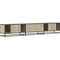VIDAXL - Meuble tv chêne sonoma 240x35x41 cm bois d'ingénierie
