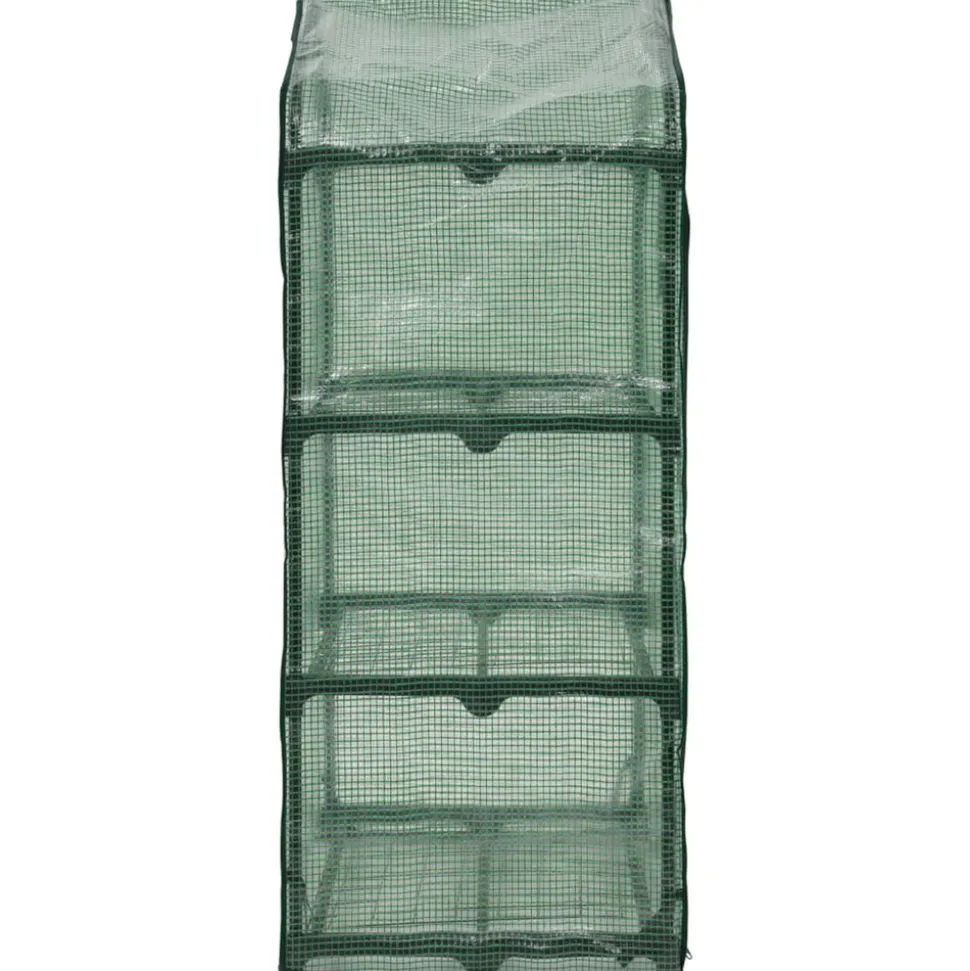 VIDAXL - Mini-serre à 3 niveaux 69x49x125 cm