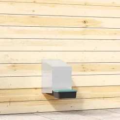 VIDAXL - Nichoir à poules1 compartiment, fixation murale, acier galvanisé