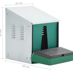 VIDAXL - Nichoir roulant pour volailles