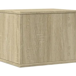 VIDAXL - Organisateur de bureau chêne sonoma 36x26x29,5 cm