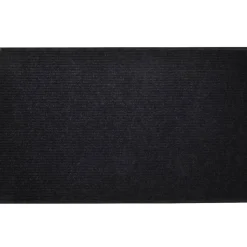 VIDAXL - Paillasson noir pvc 90 x 150 cm