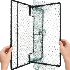 VIDAXL - Piège à oiseaux vert 50x40 cm acier