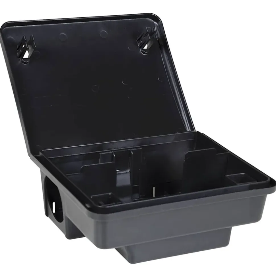 VIDAXL - Pièges à souris 6 pcs noir 23x19x9,5 cm