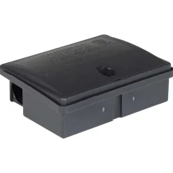 VIDAXL - Pièges à souris 10 pcs noir 13x10x4 cm