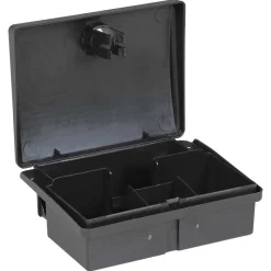 VIDAXL - Pièges à souris 10 pcs noir 13x10x4 cm