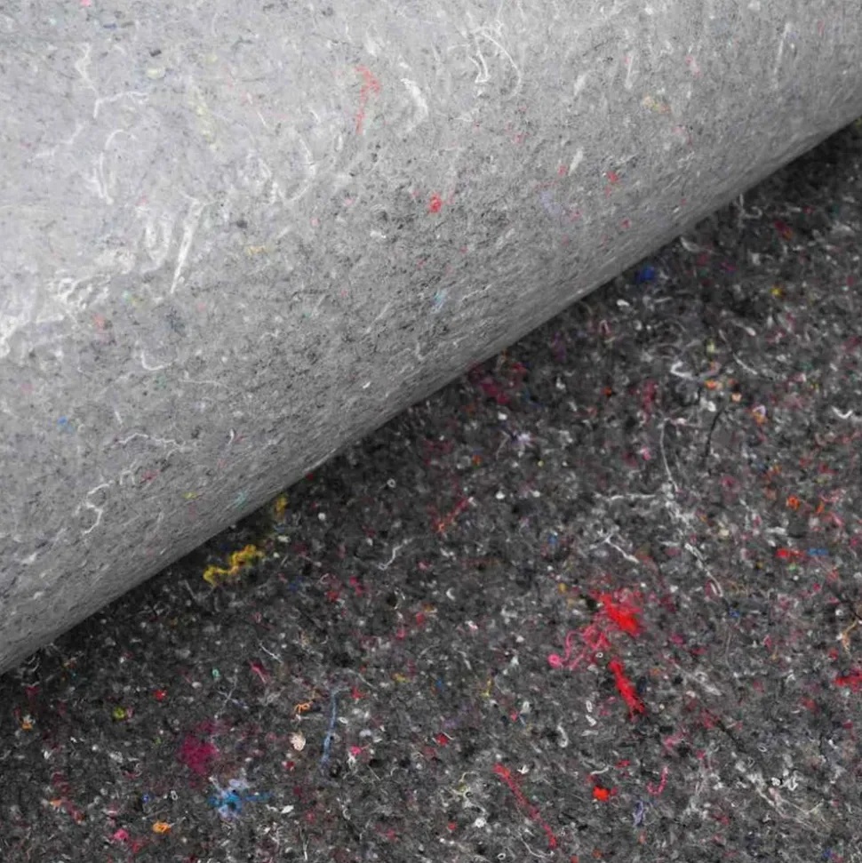 VIDAXL - Polaire pour piscine gris 1 x 25 m polyester et coton