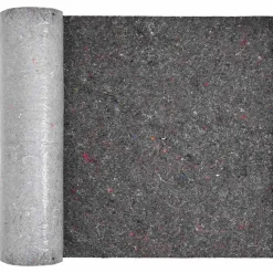 VIDAXL - Polaire pour piscine gris 1 x 10 m polyester et coton