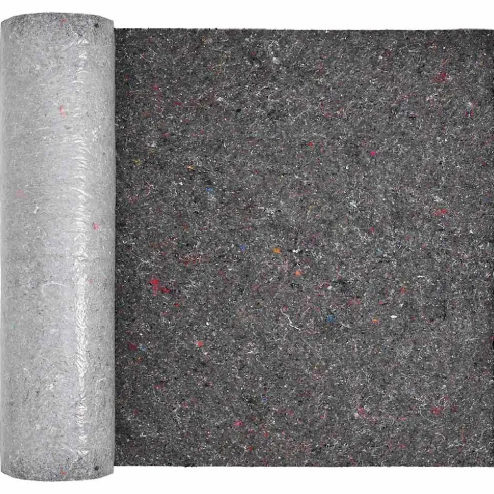 VIDAXL - Polaire pour piscine gris 1 x 10 m polyester et coton