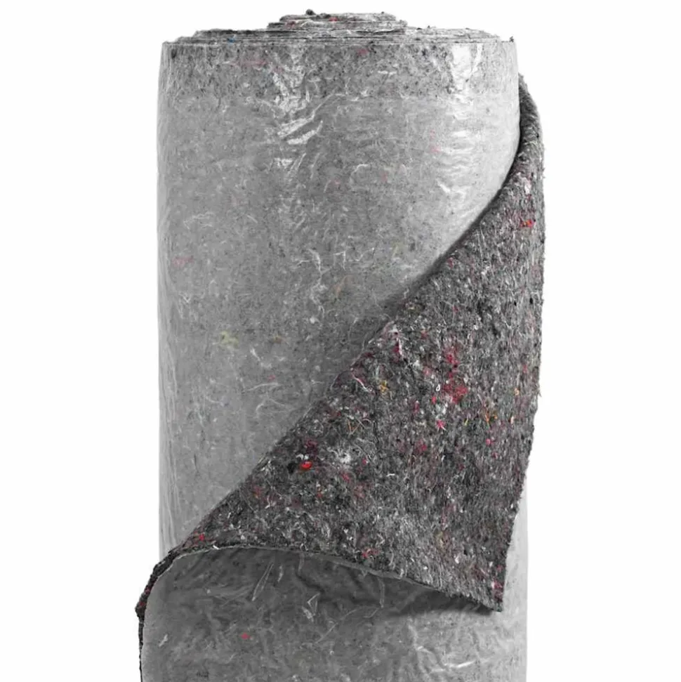 VIDAXL - Polaire pour piscine gris 1 x 10 m polyester et coton