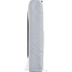 VIDAXL - Portant de bois de chauffage et housse de pluie acier galvanisé