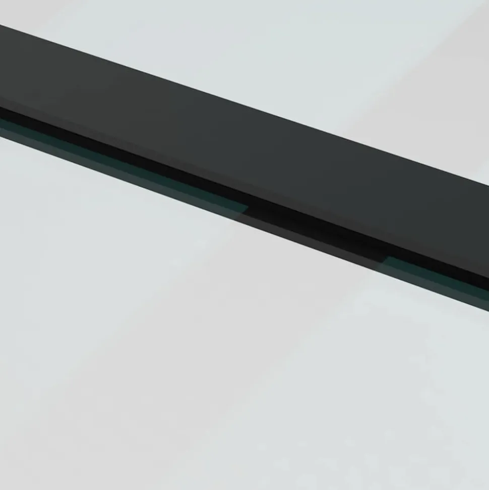 VIDAXL - Porte coulissante avec kit de quincaillerie 90x205 cm verre esg