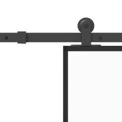 VIDAXL - Porte coulissante avec kit de quincaillerie 90x205 cm verre esg