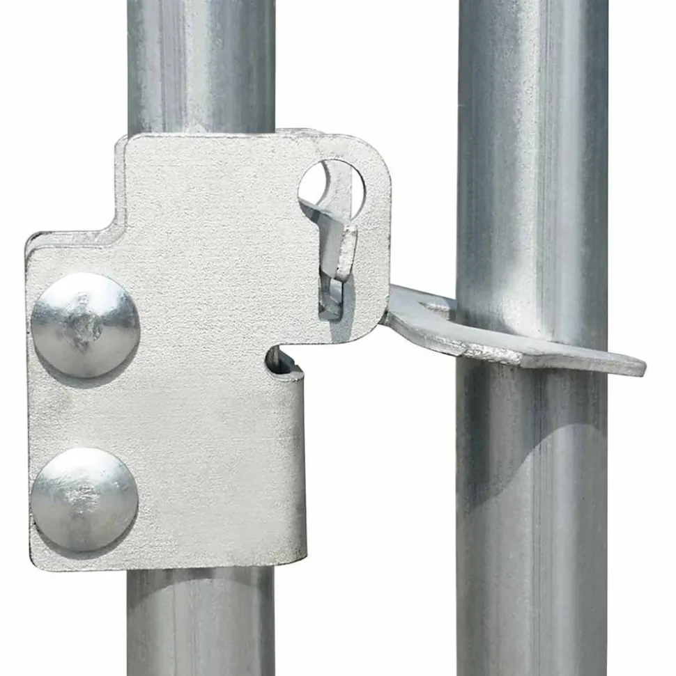 VIDAXL - Poulailler 4 x 2 x 2 m acier galvanisé