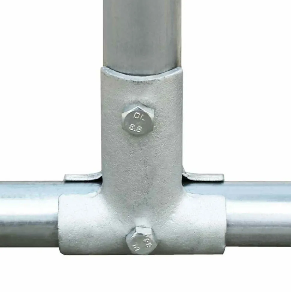 VIDAXL - Poulailler 3 x 1 x 1,5 m acier galvanisé