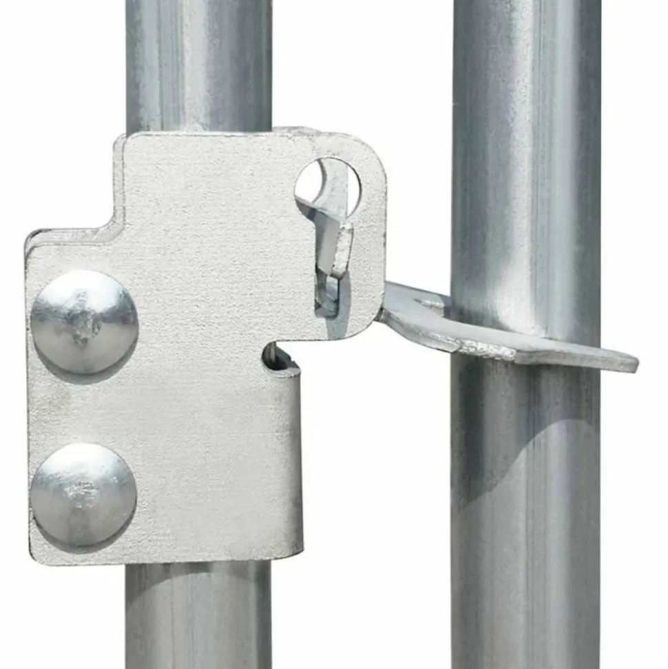 VIDAXL - Poulailler 6 x 2 x 2 m acier galvanisé