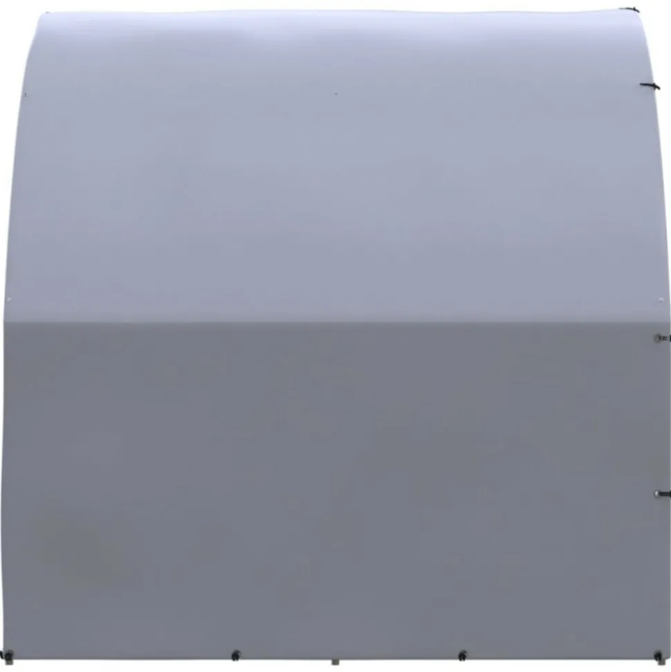 VIDAXL - Poulailler d extérieur 3x2x2 m acier galvanisé