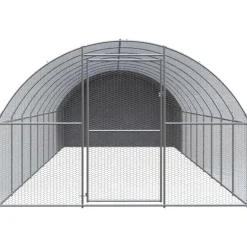 VIDAXL - Poulailler d extérieur 3x10x2 m acier galvanisé