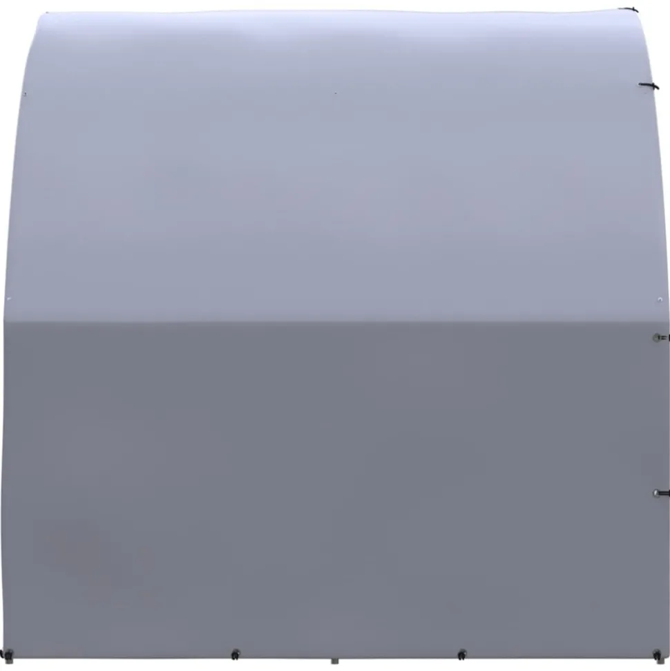 VIDAXL - Poulailler d'extérieur 3x4x2 m acier galvanisé