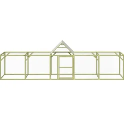 VIDAXL - Poulailler 500x100x150 cm bois de pin massif imprégné