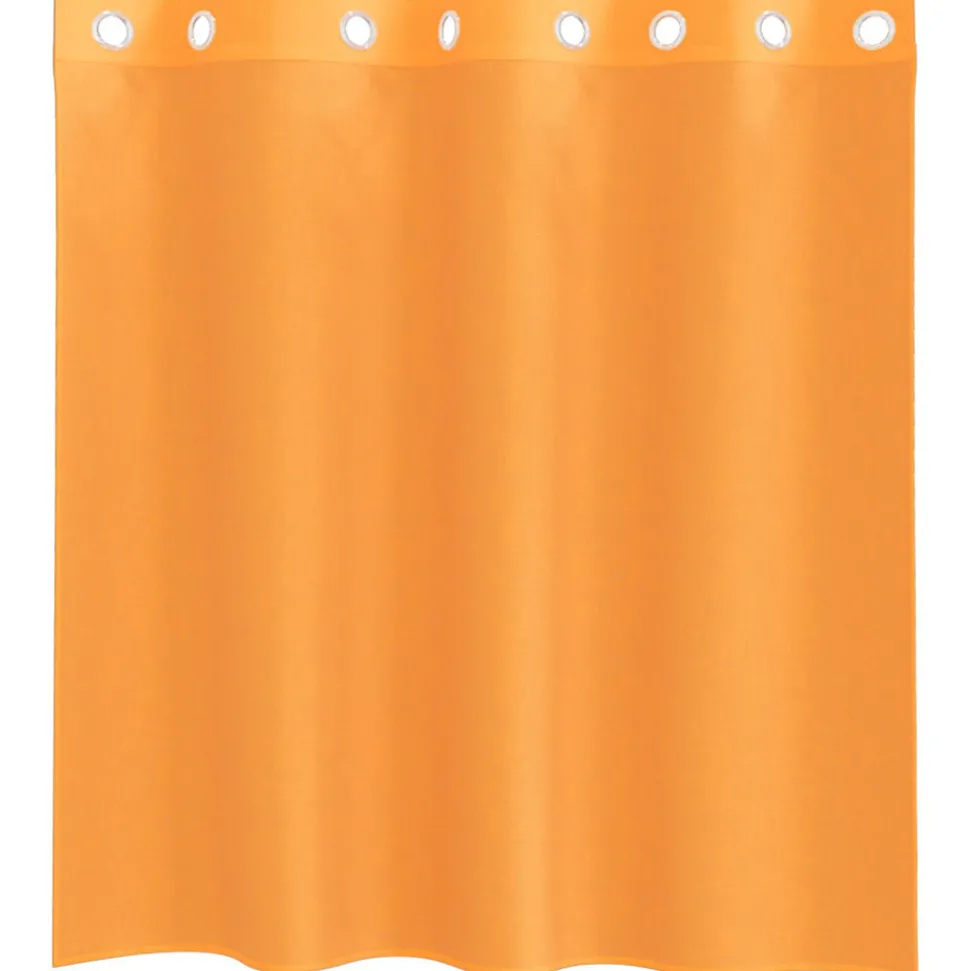 VIDAXL - Rideaux en voile avec œillets 2 pcs orange 140x140 cm