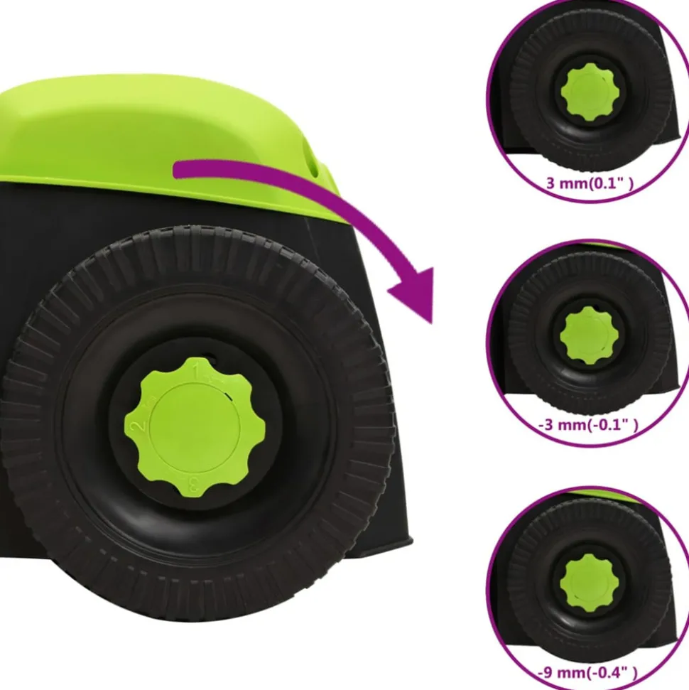 VIDAXL - Scarificateur de gazon électrique 2 en 1 1500 w