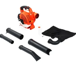 VIDAXL - Souffleur à feuilles à essence 3 en 1 26 cc orange