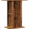 VIDAXL - Support d'aquarium vieux bois 36x60,5x72,5 cm bois d'ingénierie