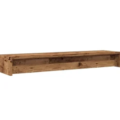 VIDAXL - Support de moniteur vieux bois 100x24x13 cm bois d'ingénierie