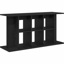 VIDAXL - Support pour aquarium chêne noir 120x40x60 cm bois d'ingénierie
