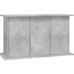 VIDAXL - Support pour aquarium gris béton 101x41x58 cm bois d ingénierie