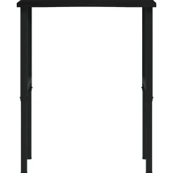 VIDAXL - Établi marron foncé 80x60x(71,5-98) cm bois de chêne massif