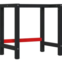 VIDAXL - Établi marron foncé 100x60x81,5 cm bois de chêne massif