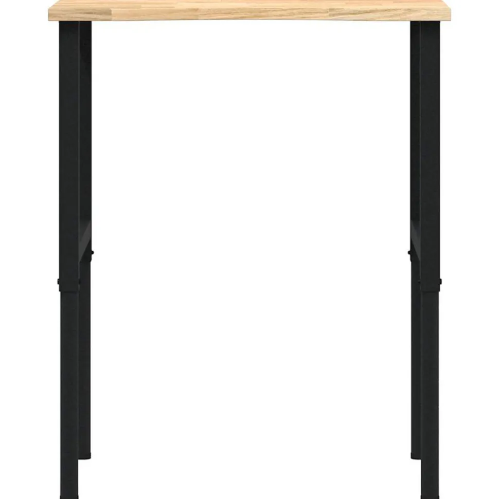 VIDAXL - Établi 80x60x(71,5-98) cm bois de chêne massif