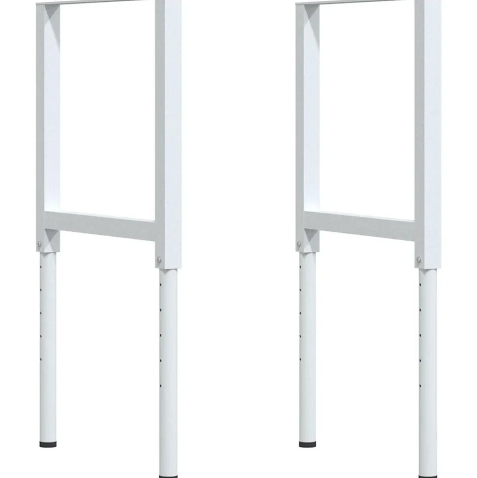 VIDAXL - Établi 80x60x(71,5-98) cm bois de chêne massif