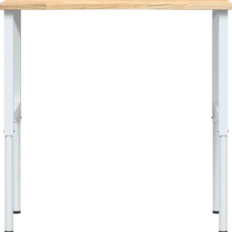 VIDAXL - Établi 100x60x(71,5-98) cm bois de chêne massif