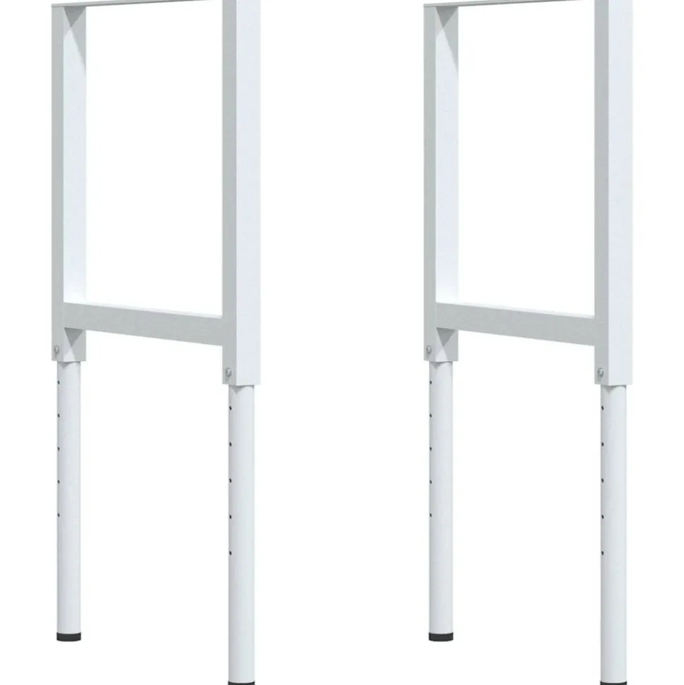 VIDAXL - Établi 100x60x(71,5-98) cm bois de chêne massif