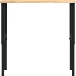 VIDAXL - Établi 100x60x(71,5-98) cm bois de chêne massif