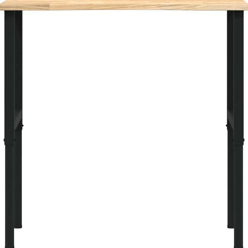 VIDAXL - Établi 100x60x(71,5-98) cm bois de chêne massif