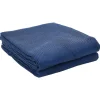VIDAXL - Tapis de tente bleu 4x3 m