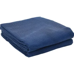 VIDAXL - Tapis de tente bleu 4x3 m